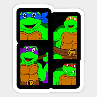 Turtle time Sticker